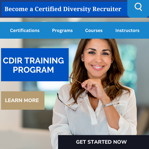 ONLINE Diversity Certification Training: Certified Diversity Professional Recruiter